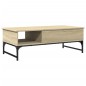 vidaXL Couchtisch Sonoma-Eiche 100x50x35 cm Holzwerkstoff und Metall vidaXL Couchtisch Sonoma-Eiche 100x50x35 cm Holzwerkstoff und Metall