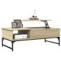 vidaXL Couchtisch Sonoma-Eiche 100x50x35 cm Holzwerkstoff und Metall vidaXL Couchtisch Sonoma-Eiche 100x50x35 cm Holzwerkstoff und Metall