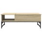 vidaXL Couchtisch Sonoma-Eiche 100x50x35 cm Holzwerkstoff und Metall vidaXL Couchtisch Sonoma-Eiche 100x50x35 cm Holzwerkstoff und Metall