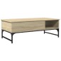 vidaXL Couchtisch Sonoma-Eiche 100x50x35 cm Holzwerkstoff und Metall vidaXL Couchtisch Sonoma-Eiche 100x50x35 cm Holzwerkstoff und Metall
