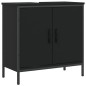 vidaXL Waschbeckenunterschrank Schwarz 60x30x60 cm Holzwerkstoff vidaXL Waschbeckenunterschrank Schwarz 60x30x60 cm Holzwerkstoff