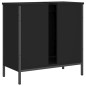 vidaXL Waschbeckenunterschrank Schwarz 60x30x60 cm Holzwerkstoff vidaXL Waschbeckenunterschrank Schwarz 60x30x60 cm Holzwerkstoff