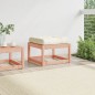 vidaXL Gartenhocker mit Kissen Massivholz Douglasie vidaXL Gartenhocker mit Kissen Massivholz Douglasie