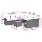 vidaXL 9-tlg. Garten-Sofagarnitur mit Kissen Beige Poly Rattan vidaXL 9-tlg. Garten-Sofagarnitur mit Kissen Beige Poly Rattan