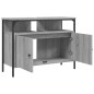 vidaXL Waschbeckenunterschrank Grau Sonoma 60x30x60 cm Holzwerkstoff vidaXL Waschbeckenunterschrank Grau Sonoma 60x30x60 cm Holzwerkstoff