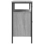 vidaXL Waschbeckenunterschrank Grau Sonoma 60x30x60 cm Holzwerkstoff vidaXL Waschbeckenunterschrank Grau Sonoma 60x30x60 cm Holzwerkstoff