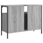 vidaXL Waschbeckenunterschrank Grau Sonoma 60x30x60 cm Holzwerkstoff vidaXL Waschbeckenunterschrank Grau Sonoma 60x30x60 cm Holzwerkstoff