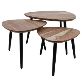 HSM Collection 3-tlg. Couchtisch-Set Acacia