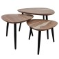 HSM Collection 3-tlg. Couchtisch-Set Acacia HSM Collection 3-tlg. Couchtisch-Set Acacia