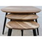 HSM Collection 3-tlg. Couchtisch-Set Acacia HSM Collection 3-tlg. Couchtisch-Set Acacia