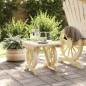 vidaXL Garten-Fußhocker 40x36,5x38,5 cm Massivholz Tanne vidaXL Garten-Fußhocker 40x36,5x38,5 cm Massivholz Tanne