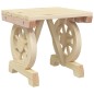 vidaXL Garten-Fußhocker 40x36,5x38,5 cm Massivholz Tanne vidaXL Garten-Fußhocker 40x36,5x38,5 cm Massivholz Tanne