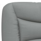 vidaXL Bettgestell mit LED Hellgrau 140x190 cm Stoff vidaXL Bettgestell mit LED Hellgrau 140x190 cm Stoff