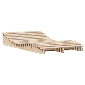 vidaXL Sonnenliege 205x110x31,5 cm Massivholz Kiefer