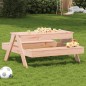 vidaXL Picknicktisch mit Sandkasten für Kinder Massivholz Douglasie vidaXL Picknicktisch mit Sandkasten für Kinder Massivholz Douglasie