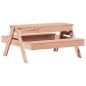 vidaXL Picknicktisch mit Sandkasten für Kinder Massivholz Douglasie vidaXL Picknicktisch mit Sandkasten für Kinder Massivholz Douglasie