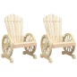 vidaXL Adirondack-Gartenstühle 2 Stk. Massivholz Tanne vidaXL Adirondack-Gartenstühle 2 Stk. Massivholz Tanne