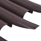 vidaXL Rasenkanten 36 Stk. Braun 10 m PP vidaXL Rasenkanten 36 Stk. Braun 10 m PP