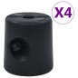 vidaXL Pavillon-Gewichte 4 Stk. PE Schwarz vidaXL Pavillon-Gewichte 4 Stk. PE Schwarz