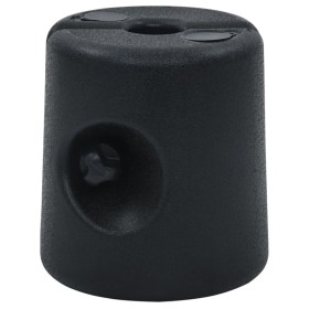 vidaXL Pavillon-Gewichte 4 Stk. PE Schwarz