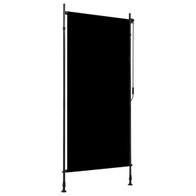 vidaXL Außenrollo 100 x 270 cm Anthrazit 