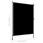 vidaXL Außenrollo 150 x 270 cm Anthrazit vidaXL Außenrollo 150 x 270 cm Anthrazit