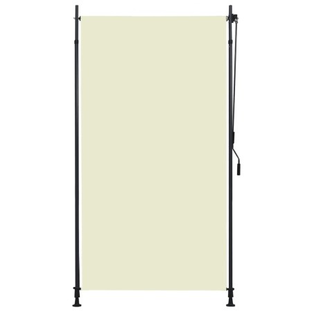 vidaXL Außenrollo 120 x 270 cm Creme