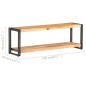 vidaXL TV-Schrank 120x30x40 cm Massivholz Akazie vidaXL TV-Schrank 120x30x40 cm Massivholz Akazie