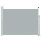vidaXL Ausziehbare Seitenmarkise 100×500 cm Grau vidaXL Ausziehbare Seitenmarkise 100×500 cm Grau