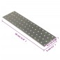 vidaXL Lochplatten 20 Stk. 2 mm 300x80 mm Verzinkter Stahl vidaXL Lochplatten 20 Stk. 2 mm 300x80 mm Verzinkter Stahl