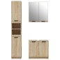 vidaXL 3-tlg. Badmöbel-Set Sonoma-Eiche Holzwerkstoff vidaXL 3-tlg. Badmöbel-Set Sonoma-Eiche Holzwerkstoff