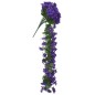 vidaXL Künstliche Blumengirlanden 3 Stk. Dunkellila 85 cm vidaXL Künstliche Blumengirlanden 3 Stk. Dunkellila 85 cm