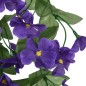 vidaXL Künstliche Blumengirlanden 3 Stk. Dunkellila 85 cm vidaXL Künstliche Blumengirlanden 3 Stk. Dunkellila 85 cm
