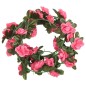 vidaXL Künstliche Blumengirlanden 6 Stk. Rosa 240 cm vidaXL Künstliche Blumengirlanden 6 Stk. Rosa 240 cm