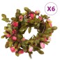 vidaXL Künstliche Blumengirlanden 6 Stk. Rose 215 cm vidaXL Künstliche Blumengirlanden 6 Stk. Rose 215 cm
