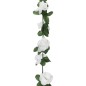 vidaXL Künstliche Blumengirlanden 6 Stk. Weiß 250 cm vidaXL Künstliche Blumengirlanden 6 Stk. Weiß 250 cm