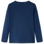 Kinder-Langarmshirt Marineblau 104 Kinder-Langarmshirt Marineblau 104