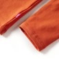 Kinder-Langarmshirt Dunkelorange 140 Kinder-Langarmshirt Dunkelorange 140