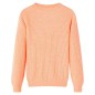 Kinderpullover Gestrickt Hellorange 92 Kinderpullover Gestrickt Hellorange 92