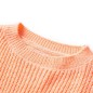 Kinderpullover Gestrickt Hellorange 92 Kinderpullover Gestrickt Hellorange 92