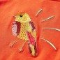 Kinder-Langarmshirt Dunkelorange 104 Kinder-Langarmshirt Dunkelorange 104