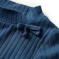 Kinder-Langarmshirt Rippstrick Marineblau 104 Kinder-Langarmshirt Rippstrick Marineblau 104