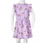 Kinderkleid mit Rüschenärmeln und Taillenband Lila 104 Kinderkleid mit Rüschenärmeln und Taillenband Lila 104