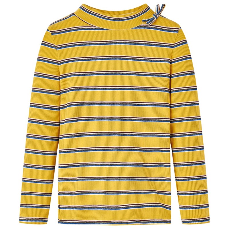 Kinder-Langarmshirt Ocker 140 Kinder-Langarmshirt Ocker 140