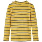 Kinder-Langarmshirt Ocker 140 Kinder-Langarmshirt Ocker 140
