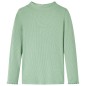 Kinder-Langarmshirt Halbrollkragen Dunkles Minzgrün 116 Kinder-Langarmshirt Halbrollkragen Dunkles Minzgrün 116