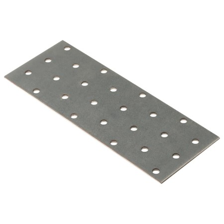 vidaXL Lochplatten 40 Stk. 2 mm 160x60 mm Verzinkter Stahl
