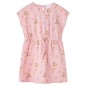 Kinderkleid mit Taillenband Hellorange 104 Kinderkleid mit Taillenband Hellorange 104