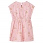 Kinderkleid mit Taillenband Hellorange 128 Kinderkleid mit Taillenband Hellorange 128