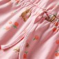 Kinderkleid mit Taillenband Hellorange 128 Kinderkleid mit Taillenband Hellorange 128